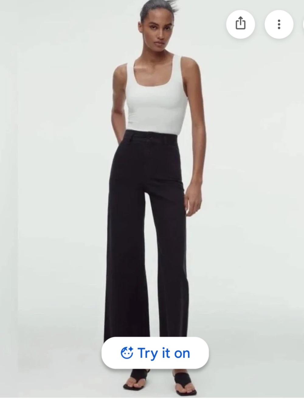 Zara Marine Jeans in Black